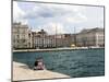 View Towards City from the Molo Audace, Trieste, Friuli-Venezia Giulia, Italy, Europe-Lawrence Graham-Mounted Photographic Print