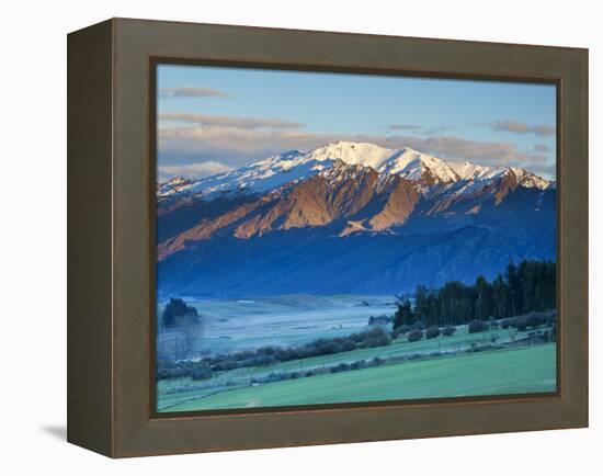 View Towards Coronet Peak Ski Field, Queenstown, Central Otago, South Island, New Zealand-Doug Pearson-Framed Premier Image Canvas