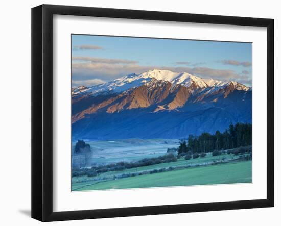 View Towards Coronet Peak Ski Field, Queenstown, Central Otago, South Island, New Zealand-Doug Pearson-Framed Photographic Print