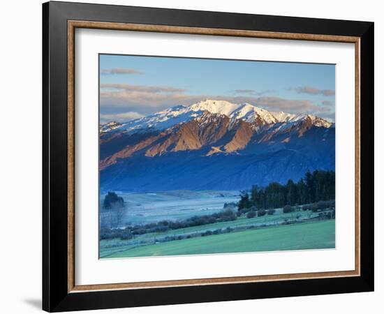 View Towards Coronet Peak Ski Field, Queenstown, Central Otago, South Island, New Zealand-Doug Pearson-Framed Photographic Print