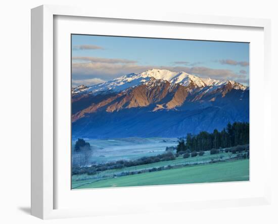 View Towards Coronet Peak Ski Field, Queenstown, Central Otago, South Island, New Zealand-Doug Pearson-Framed Photographic Print