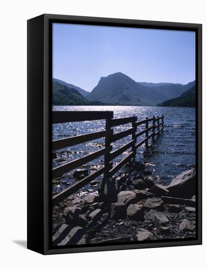 View Towards Fleetwith Pike, Buttermere, Lake District Nationtal Park, Cumbria, England, UK-Neale Clarke-Framed Premier Image Canvas