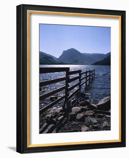 View Towards Fleetwith Pike, Buttermere, Lake District Nationtal Park, Cumbria, England, UK-Neale Clarke-Framed Photographic Print