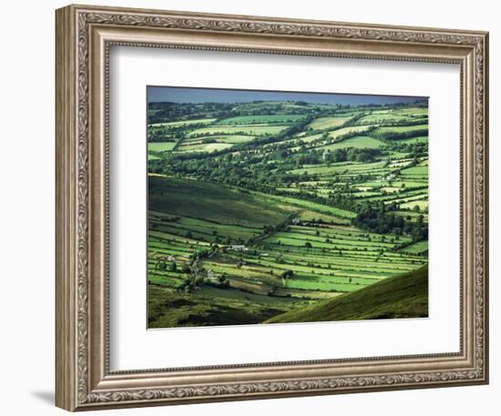 View Towards Lough Derg from Arra Mountains, County Clare, Munster, Republic of Ireland (Eire)-Adam Woolfitt-Framed Photographic Print