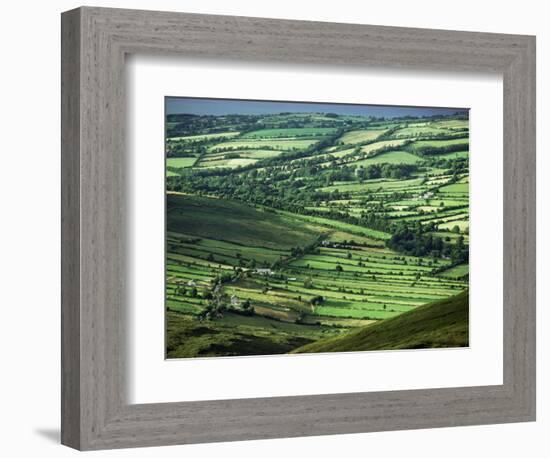 View Towards Lough Derg from Arra Mountains, County Clare, Munster, Republic of Ireland (Eire)-Adam Woolfitt-Framed Photographic Print