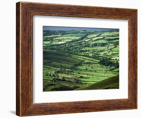 View Towards Lough Derg from Arra Mountains, County Clare, Munster, Republic of Ireland (Eire)-Adam Woolfitt-Framed Photographic Print