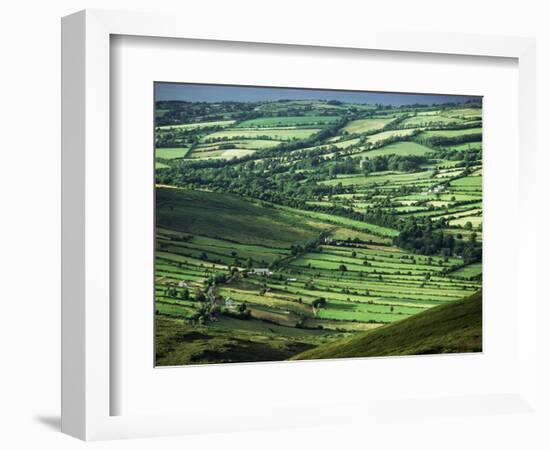 View Towards Lough Derg from Arra Mountains, County Clare, Munster, Republic of Ireland (Eire)-Adam Woolfitt-Framed Photographic Print