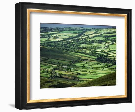 View Towards Lough Derg from Arra Mountains, County Clare, Munster, Republic of Ireland (Eire)-Adam Woolfitt-Framed Photographic Print