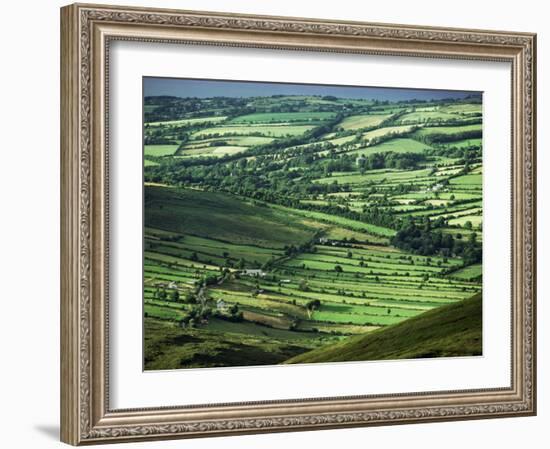 View Towards Lough Derg from Arra Mountains, County Clare, Munster, Republic of Ireland (Eire)-Adam Woolfitt-Framed Photographic Print