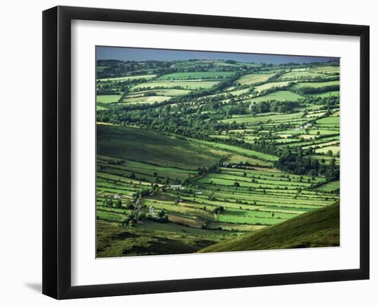 View Towards Lough Derg from Arra Mountains, County Clare, Munster, Republic of Ireland (Eire)-Adam Woolfitt-Framed Photographic Print