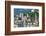 View towards Salzburg Cathedral, Collegiate Church and Fortress Hohensalzburg, Salzburg, Austria, E-Hans-Peter Merten-Framed Photographic Print