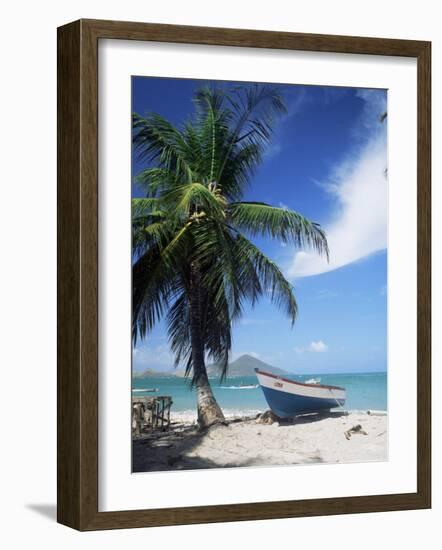 View Towards St. Kitts, Nevis, Leeward Islands, West Indies, Caribbean, Central America-G Richardson-Framed Photographic Print