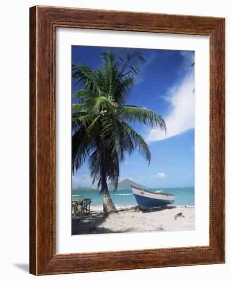 View Towards St. Kitts, Nevis, Leeward Islands, West Indies, Caribbean, Central America-G Richardson-Framed Photographic Print