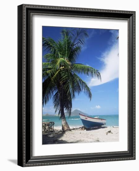 View Towards St. Kitts, Nevis, Leeward Islands, West Indies, Caribbean, Central America-G Richardson-Framed Photographic Print