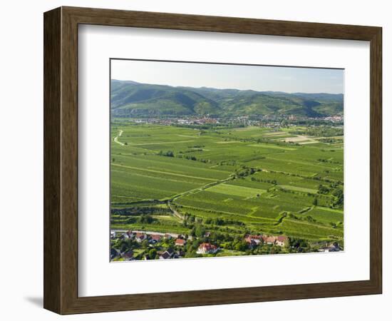 View towards the Danube from Gottweig Abbey, Wachau, Lower Austria-Martin Zwick-Framed Photographic Print