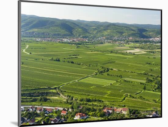 View towards the Danube from Gottweig Abbey, Wachau, Lower Austria-Martin Zwick-Mounted Photographic Print
