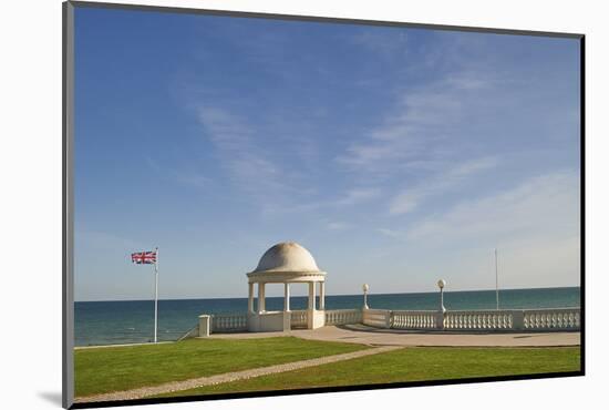 View towards the English Channel from De La Warr Pavilion, Bexhill-on-Sea, East Sussex, England, Un-Tim Winter-Mounted Photographic Print