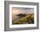 View towards The Rumps at sunset, Polzeath, Cornwall, UK-Ross Hoddinott-Framed Photographic Print