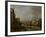 View Up the Grand Canal Toward the Rialto, C.1785-Francesco Guardi-Framed Giclee Print