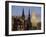 View up Woodhouse Lane to Clock Tower of the Parkinson Building, Leeds, Yorkshire, England-Adam Woolfitt-Framed Photographic Print