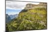 View west along the Ordesa Valley's north rim to distant Otal Peak, Ordesa National Park, Pyrenees,-Robert Francis-Mounted Photographic Print