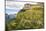 View west along the Ordesa Valley's north rim to distant Otal Peak, Ordesa National Park, Pyrenees,-Robert Francis-Mounted Photographic Print