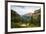 View west along the Ordesa Valley to distant Mondarruego and Otal peaks, Ordesa National Park, Pyre-Robert Francis-Framed Photographic Print