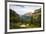 View west along the Ordesa Valley to distant Mondarruego and Otal peaks, Ordesa National Park, Pyre-Robert Francis-Framed Photographic Print