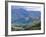 View West from the Crown Range Towards Arrowtown, West Otago, New Zealand-Robert Francis-Framed Photographic Print