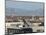 View West to Rocky Mountains over Tops of Denver Buildings, Denver, Colorado, USA-Trish Drury-Mounted Photographic Print