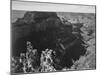View With Rock Formation Different Angle "Grand Canyon National Park" Arizona. 1933-1942-Ansel Adams-Mounted Art Print