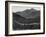 View With Trees In Foreground Barren Mountains In Bkgd "In Rocky Mountain NP" Colorado 1933-1942-Ansel Adams-Framed Art Print