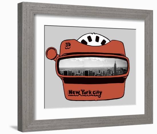 Viewmaster-Urban Cricket-Framed Art Print