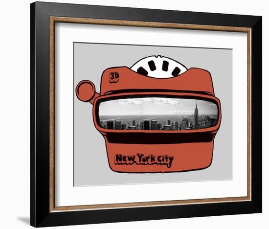 Viewmaster-Urban Cricket-Framed Art Print