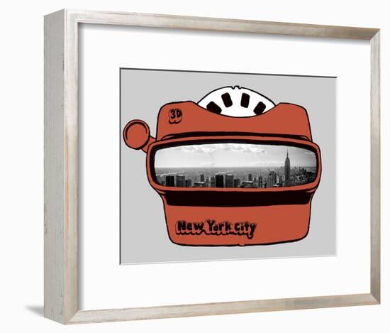 Viewmaster-Urban Cricket-Framed Art Print