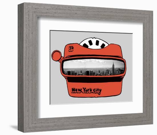 Viewmaster-Urban Cricket-Framed Giclee Print