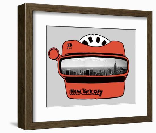 Viewmaster-Urban Cricket-Framed Giclee Print