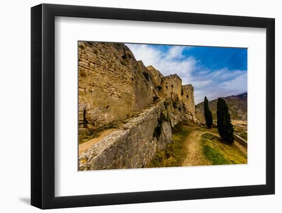 Views from the Fortress of Klis, where Game of Thrones was filmed, Croatia, Europe-Laura Grier-Framed Premium Photographic Print