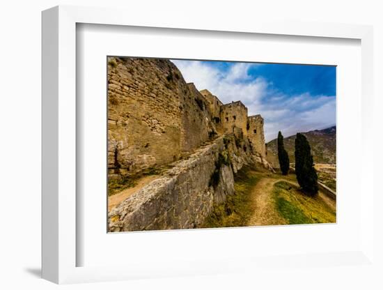 Views from the Fortress of Klis, where Game of Thrones was filmed, Croatia, Europe-Laura Grier-Framed Premium Photographic Print