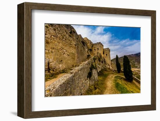 Views from the Fortress of Klis, where Game of Thrones was filmed, Croatia, Europe-Laura Grier-Framed Photographic Print