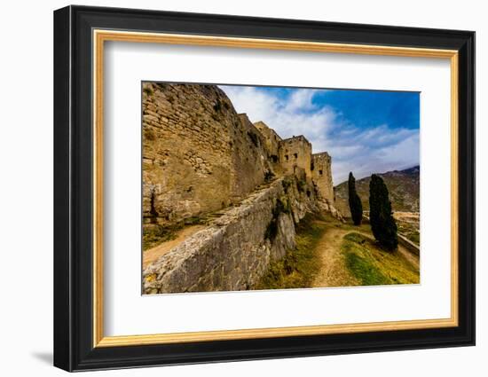 Views from the Fortress of Klis, where Game of Thrones was filmed, Croatia, Europe-Laura Grier-Framed Photographic Print