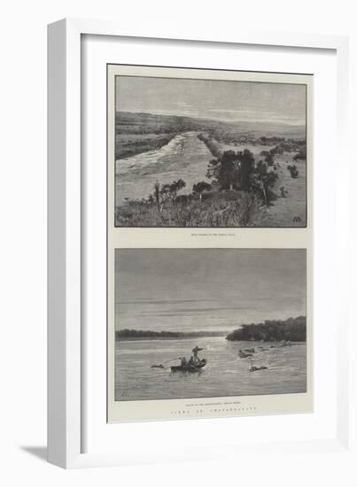 Views in Amatongaland-Charles Auguste Loye-Framed Giclee Print