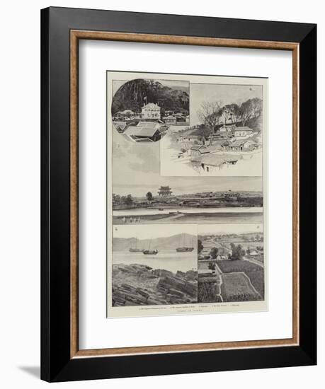 Views in Corea-null-Framed Giclee Print