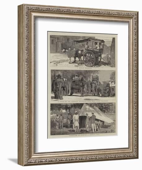 Views in India-Alfred Chantrey Corbould-Framed Giclee Print