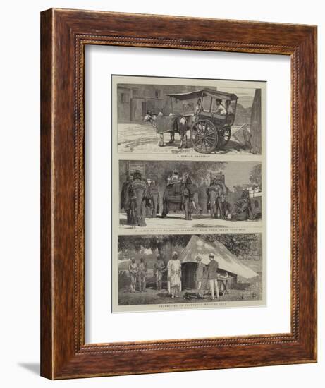 Views in India-Alfred Chantrey Corbould-Framed Giclee Print