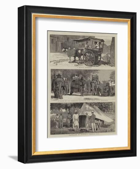 Views in India-Alfred Chantrey Corbould-Framed Giclee Print