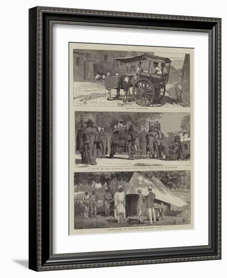 Views in India-Alfred Chantrey Corbould-Framed Giclee Print