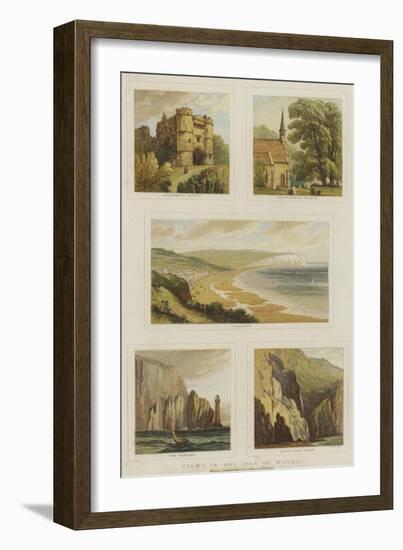 Views in the Isle of Wight-Samuel Read-Framed Giclee Print