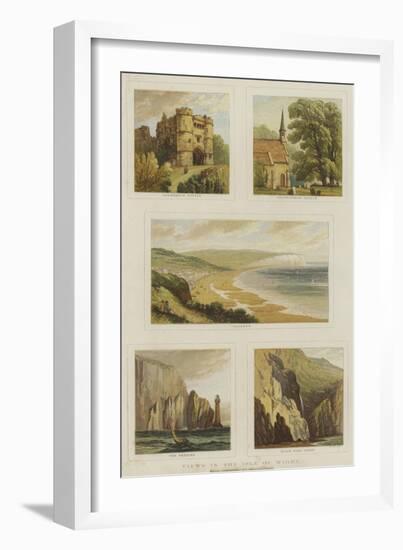 Views in the Isle of Wight-Samuel Read-Framed Giclee Print