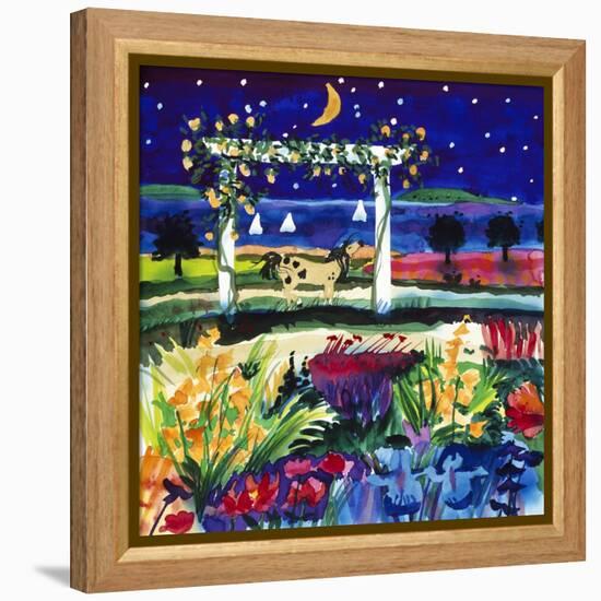 Views of August Stars-Mike Smith-Framed Premier Image Canvas